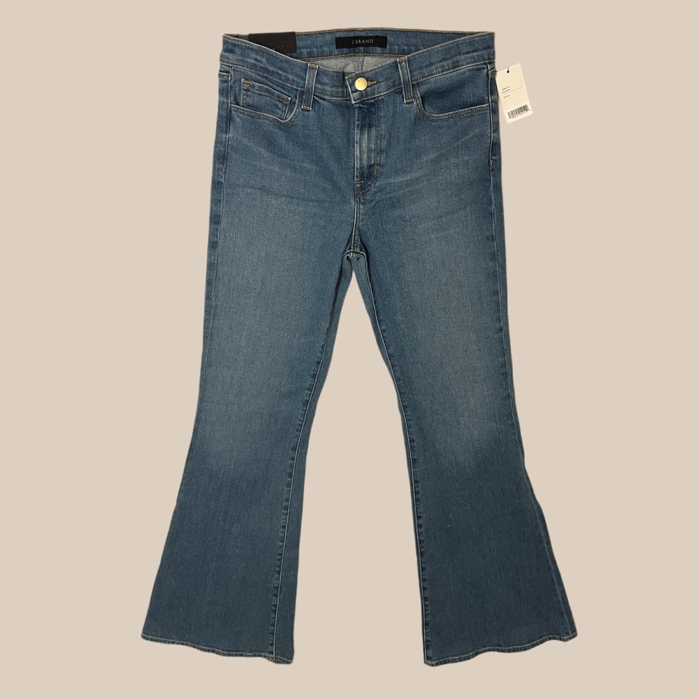 NWT J BRAND Valentina High-Rise Flare Pioneer Jeans